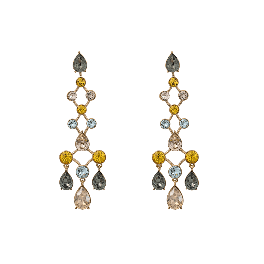Nicola earrings - Light Topaz