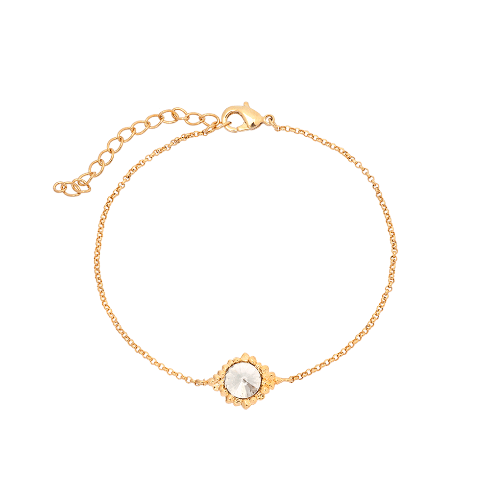 Miss Bonnie bracelet - Crystal (Gold)