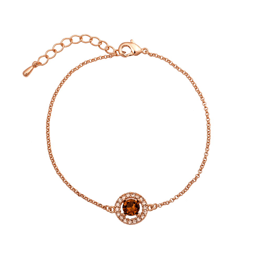 Miss Miranda bracelet - Smoked topaz