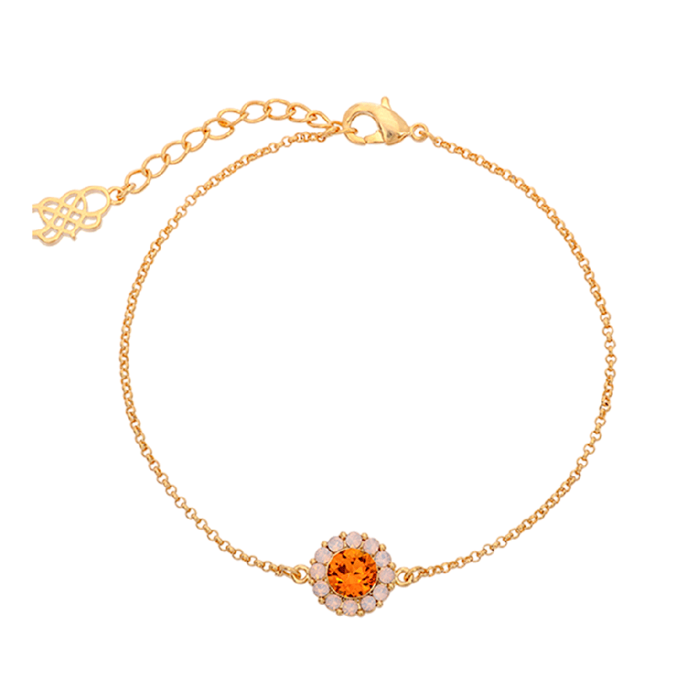 Celeste bracelet - Topaz rose