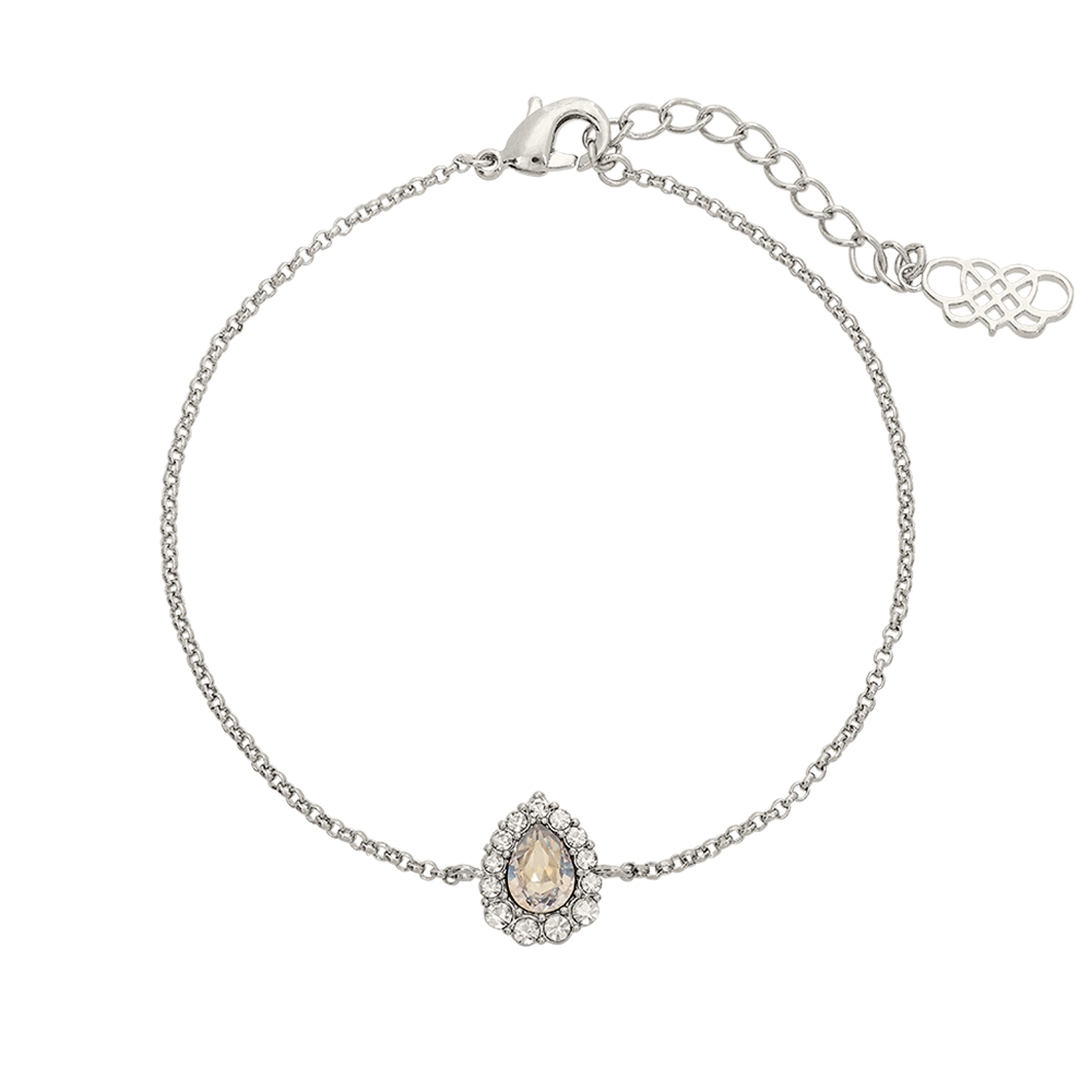 Amelie bracelet - Crystal (Silver)