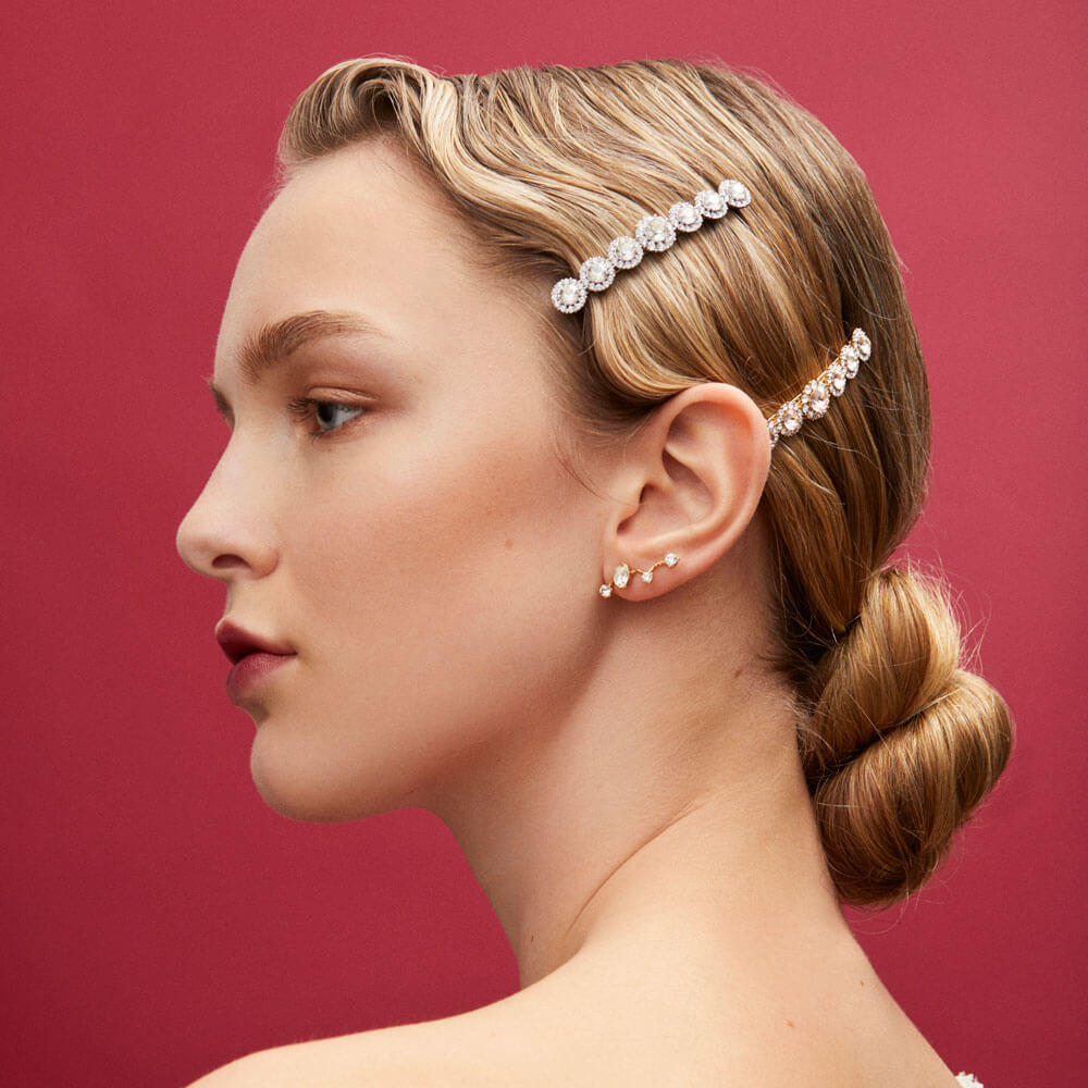 Sienna hairpinn - Crystal