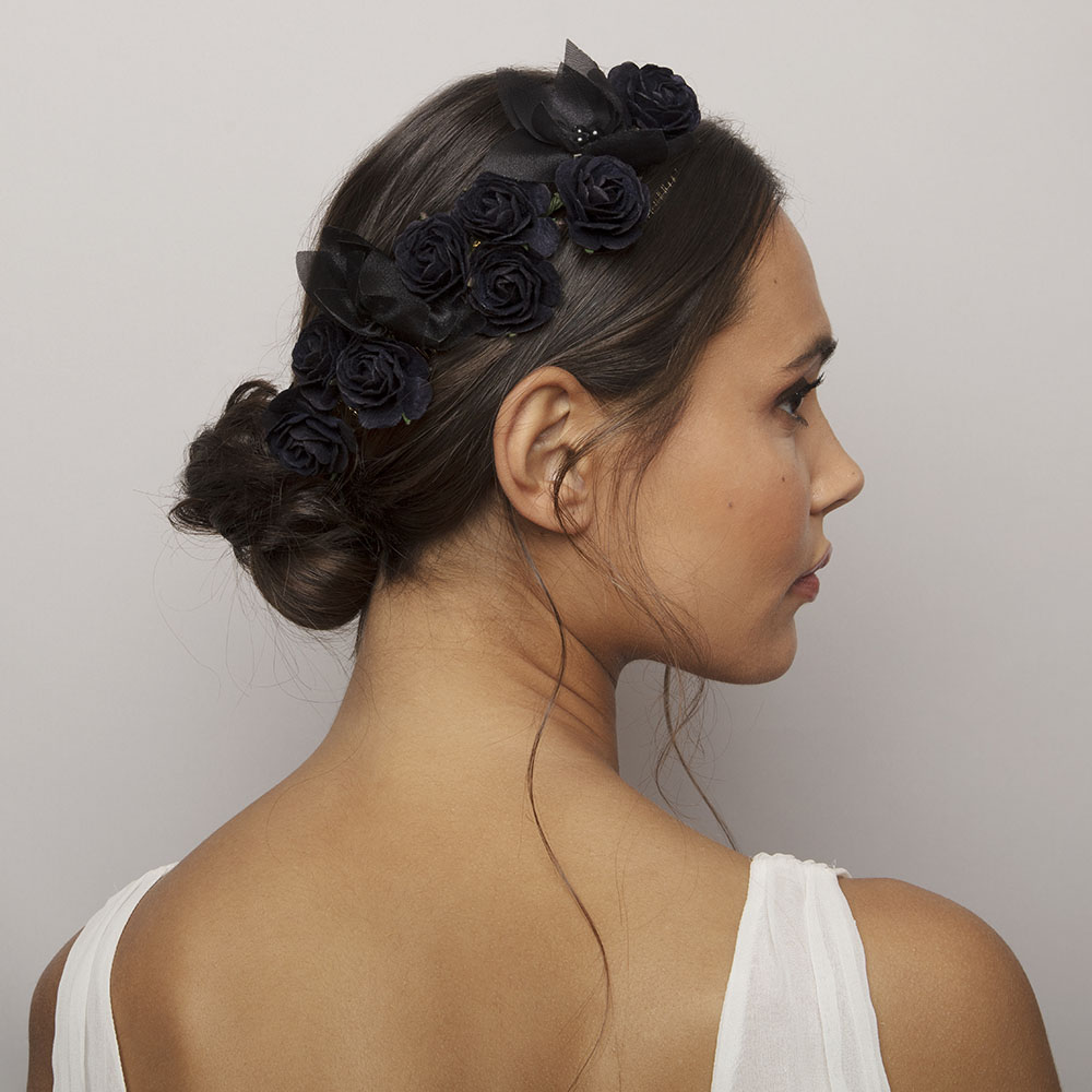 Rosie hairpiece- Black