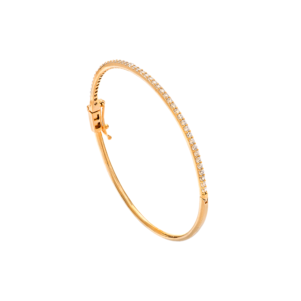 Kennedy bracelet - Crystal (Gold)
