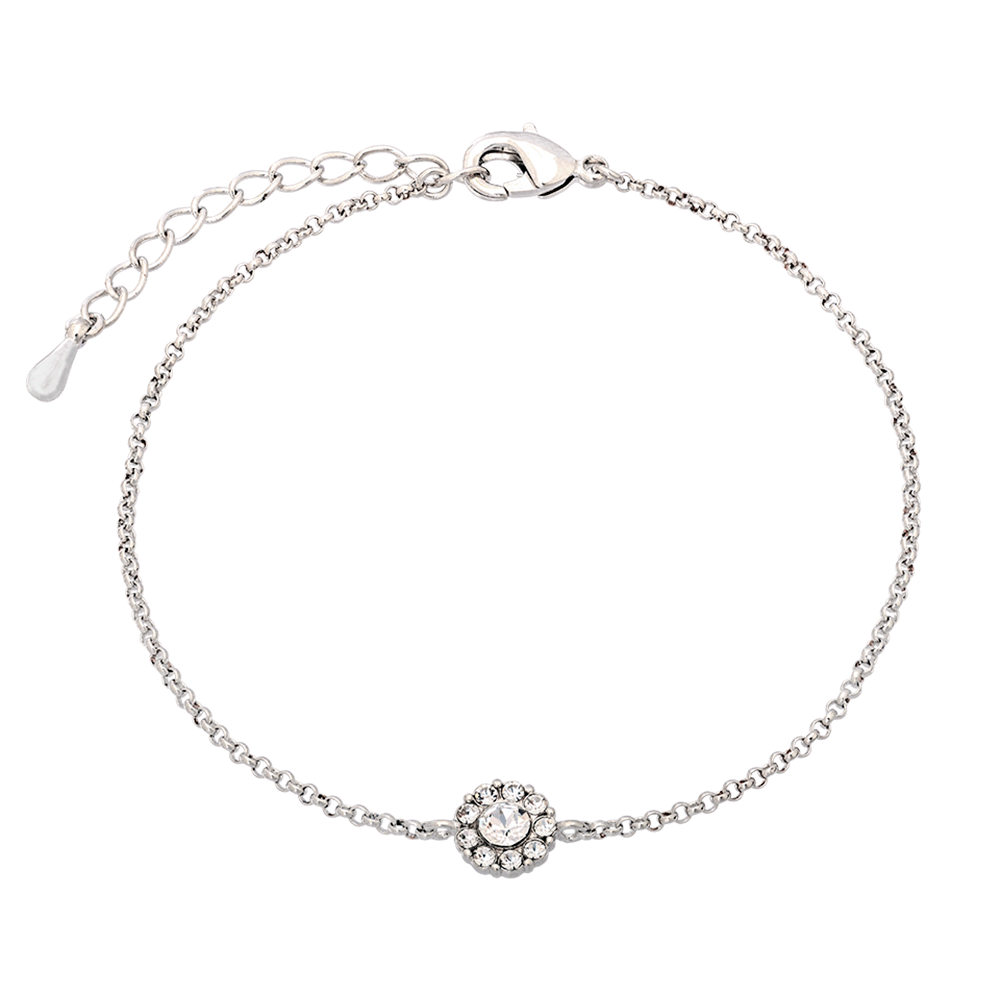 Petite Miss Sofia bracelet - Crystal (Silver)