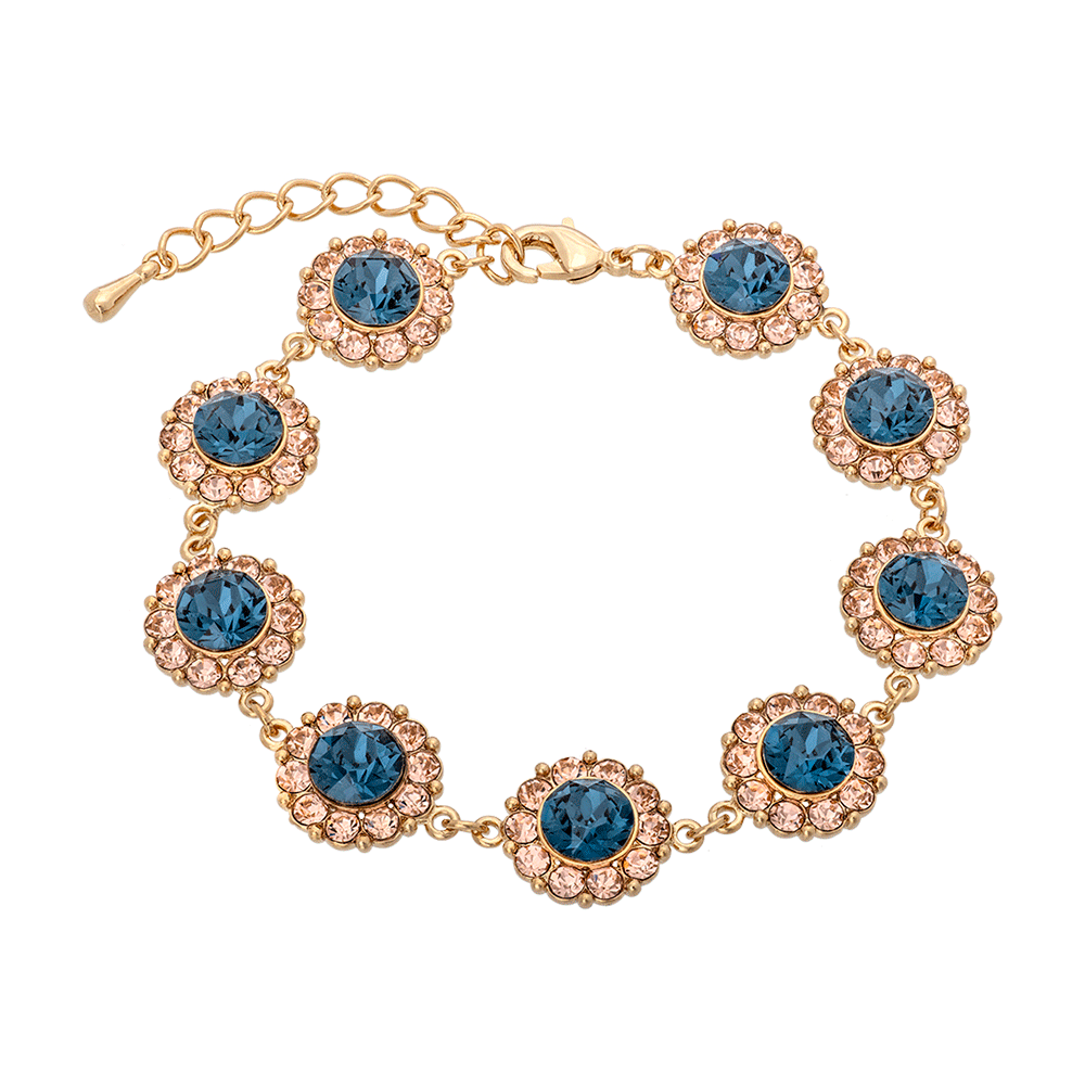 Sofia bracelet - Montana/Light peach (Gold)