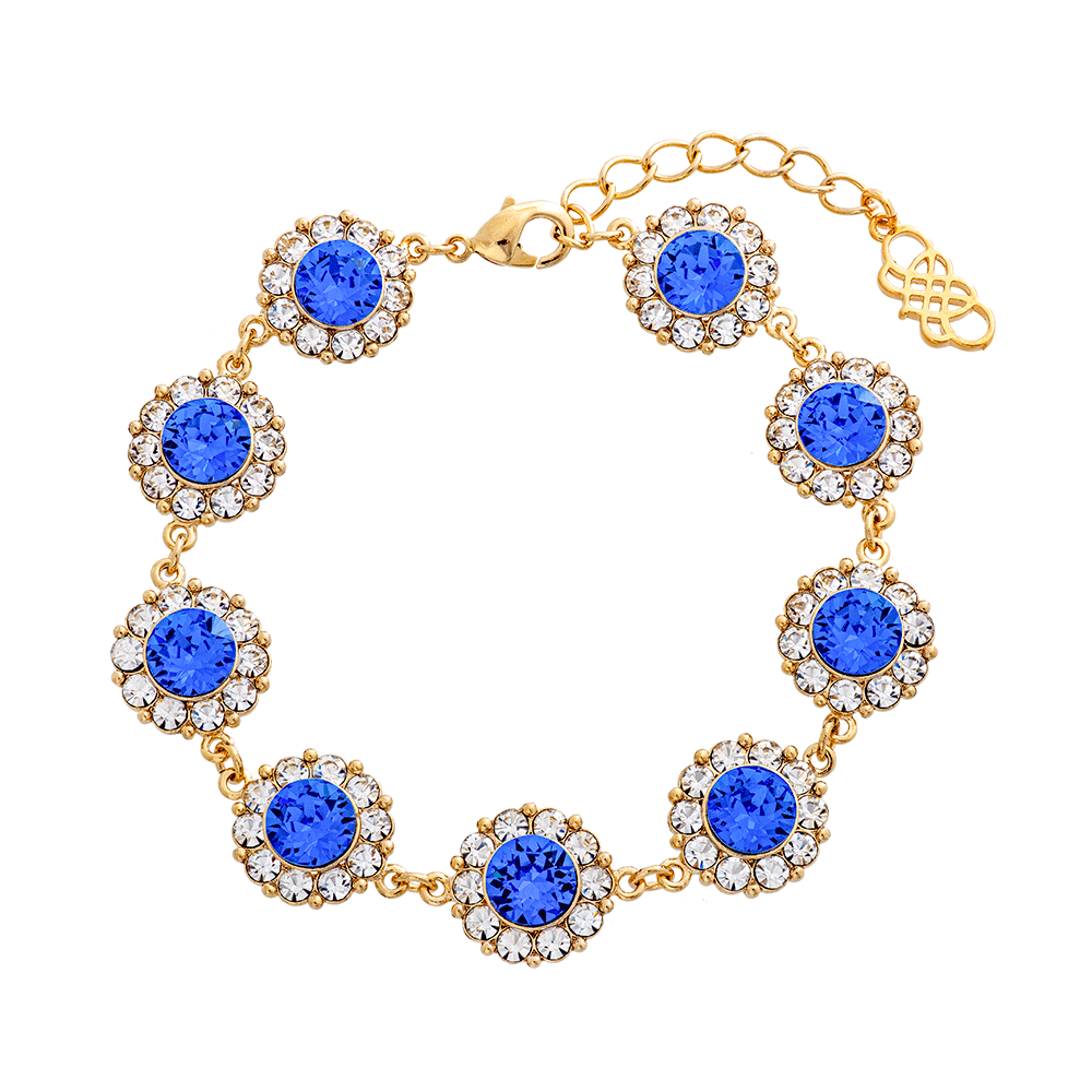 Sofia bracelet - Sapphire (Gold)