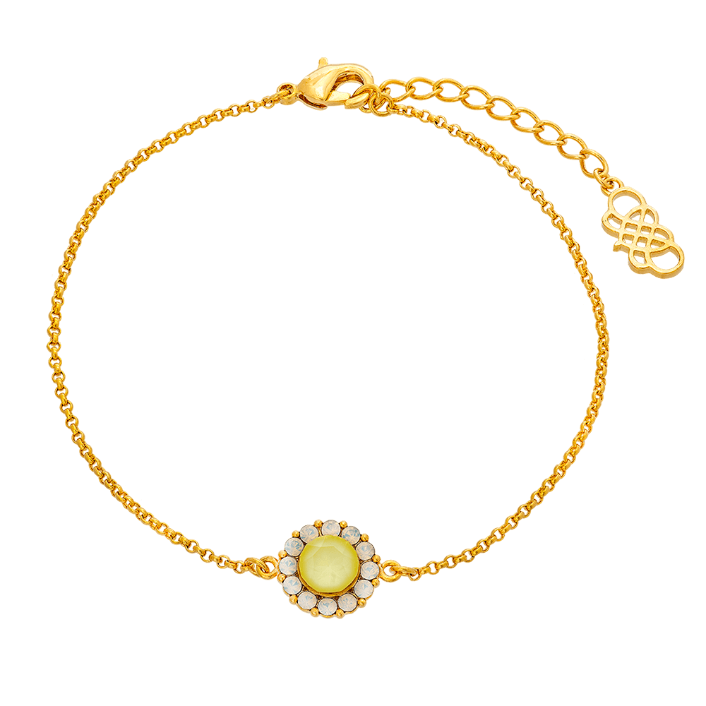 Celeste bracelet - Sugar lemon