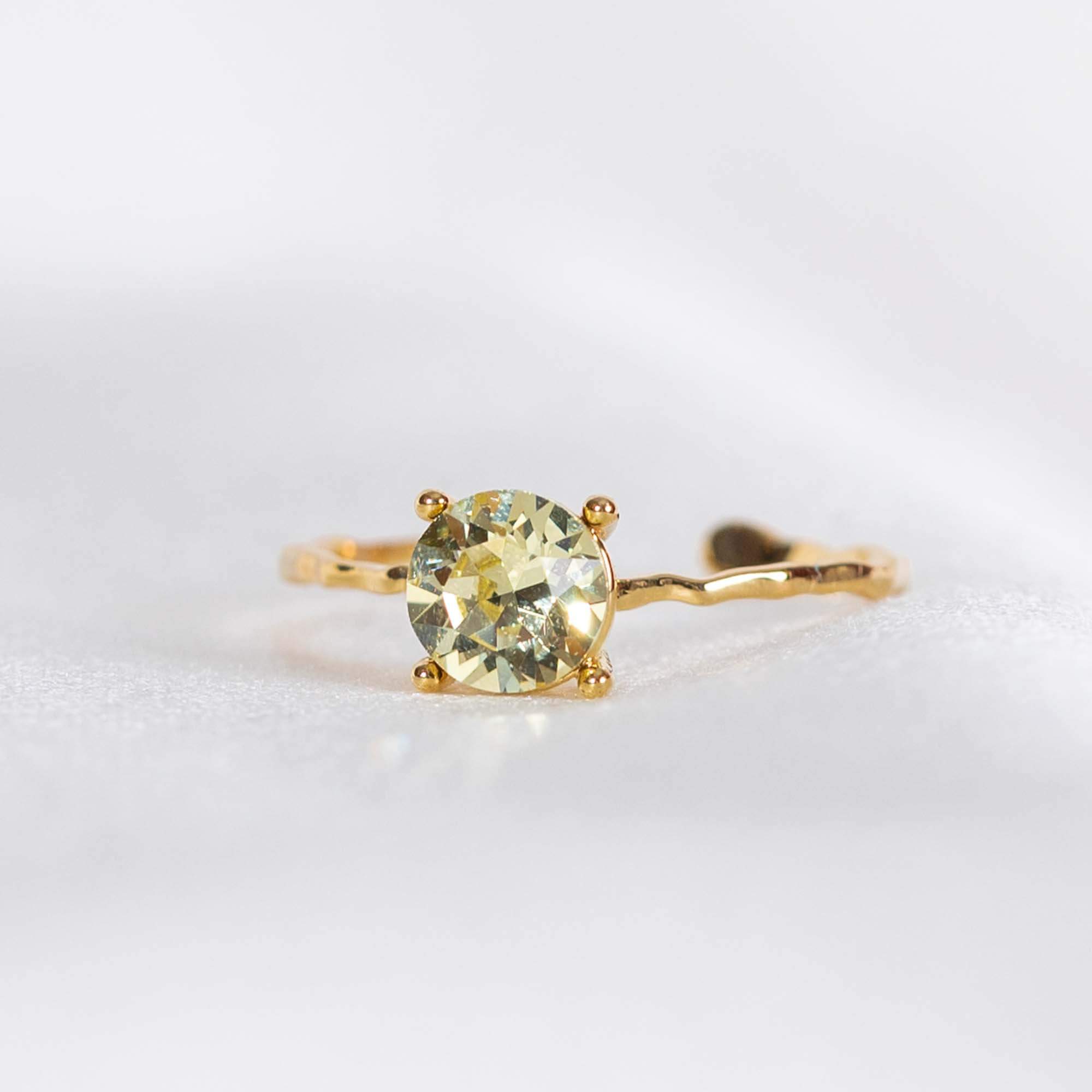 Princess Ada ring - Crystal citrine