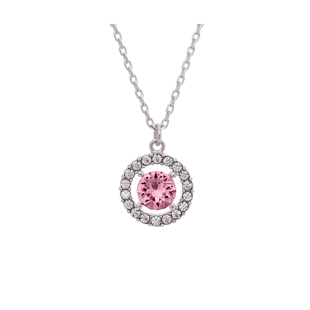 Miss Miranda necklace - Pink diamond