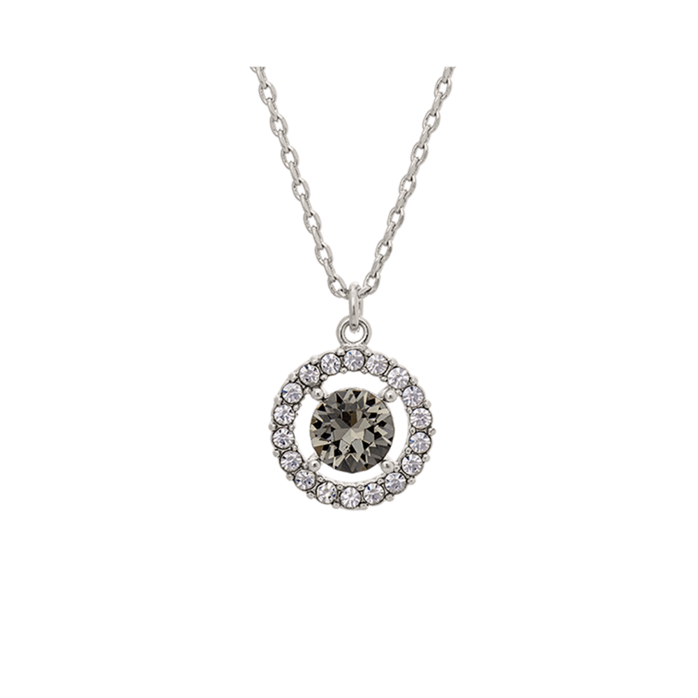 Miss Miranda necklace - Black diamond