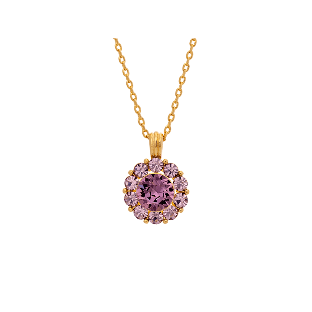 Sofia necklace - Crystal vintage