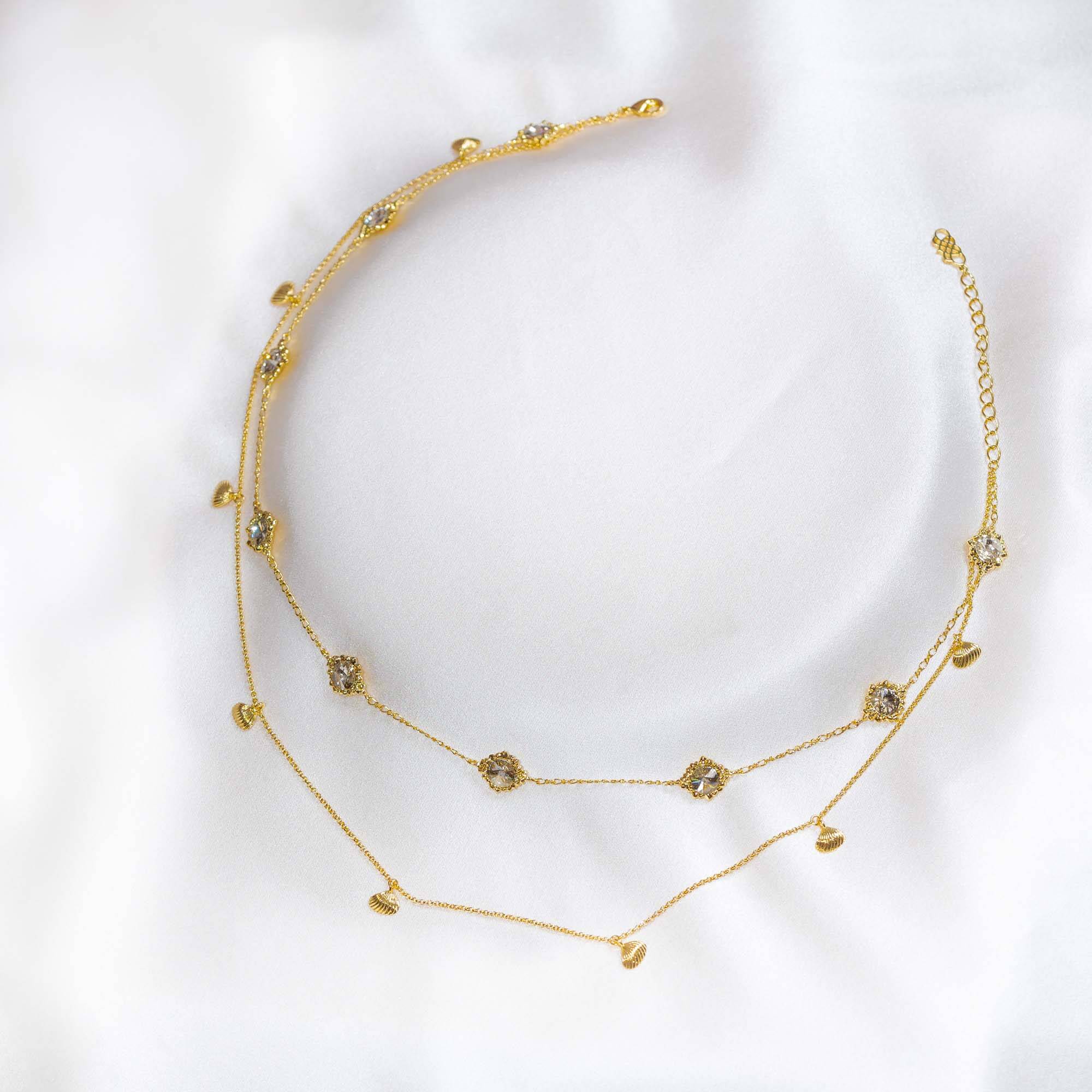 Bonnie necklace - Crystal