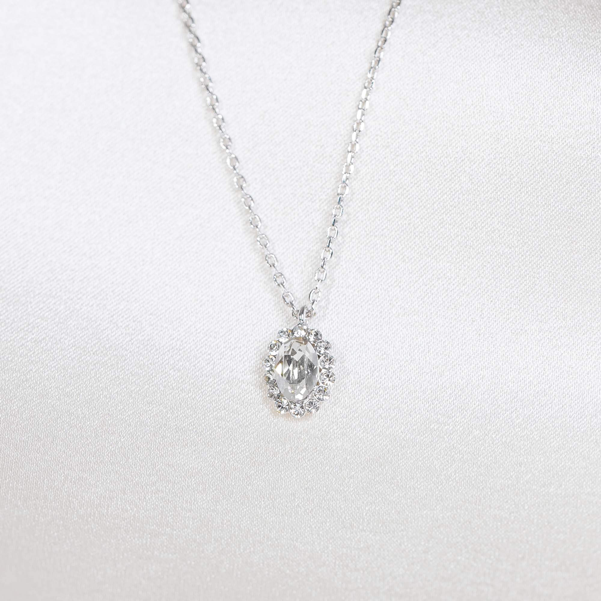 Petite Moon necklace - Silvershade (Silver)