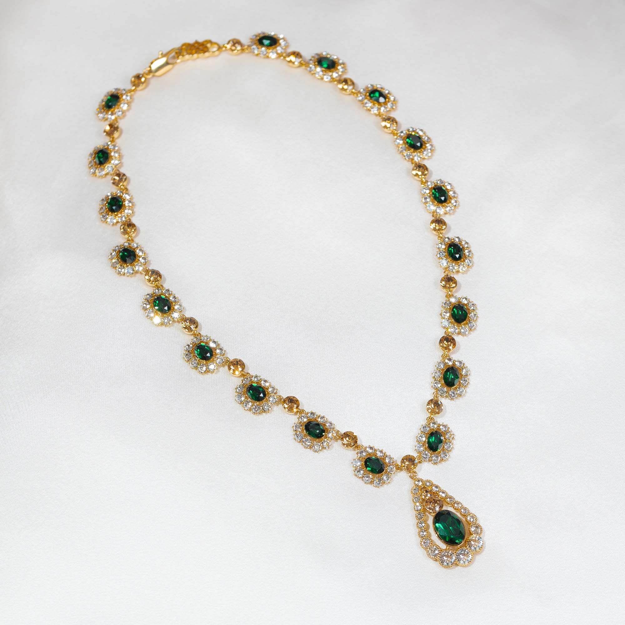 Elizabeth necklace - Emerald
