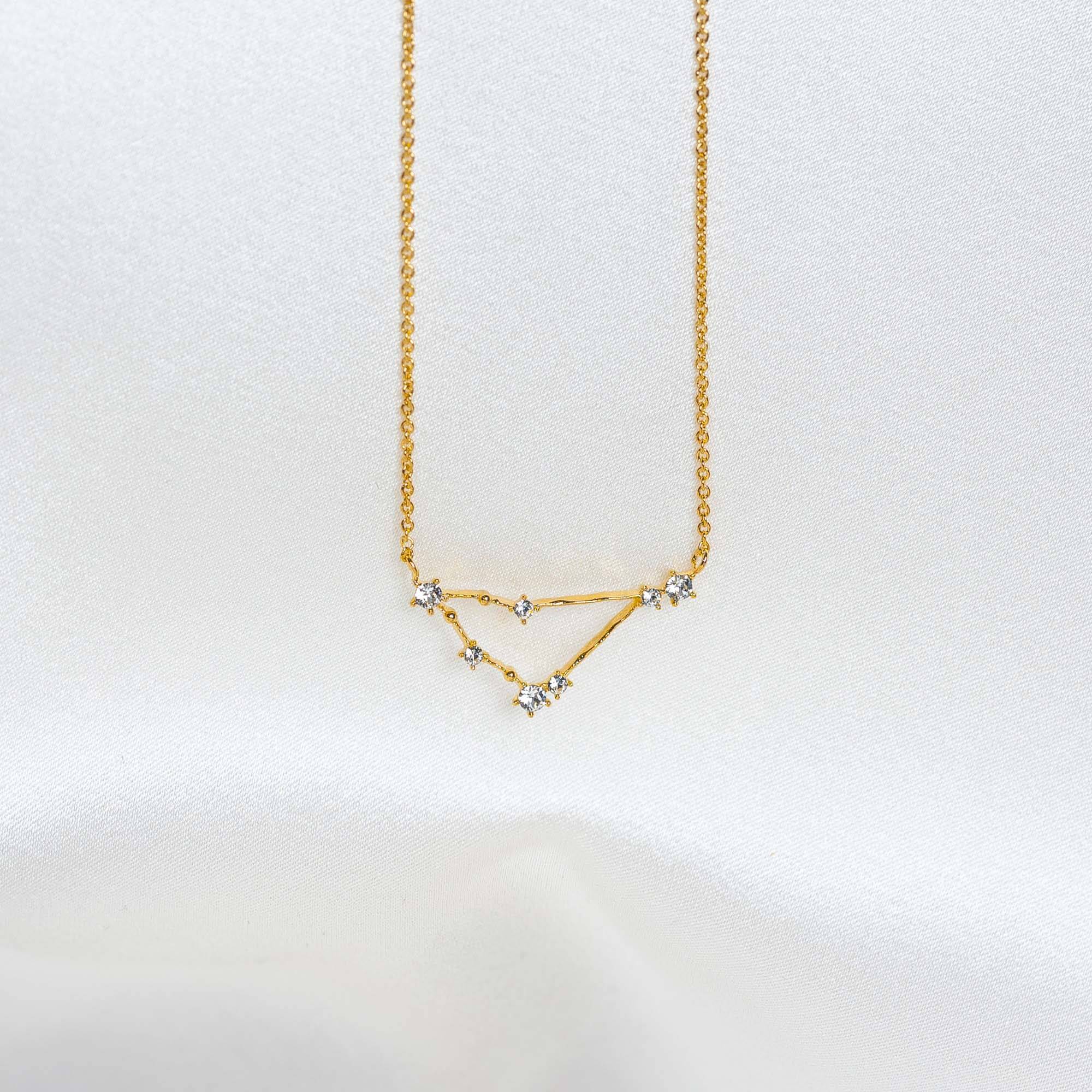 Capricorn star sign - Crystal (Gold)