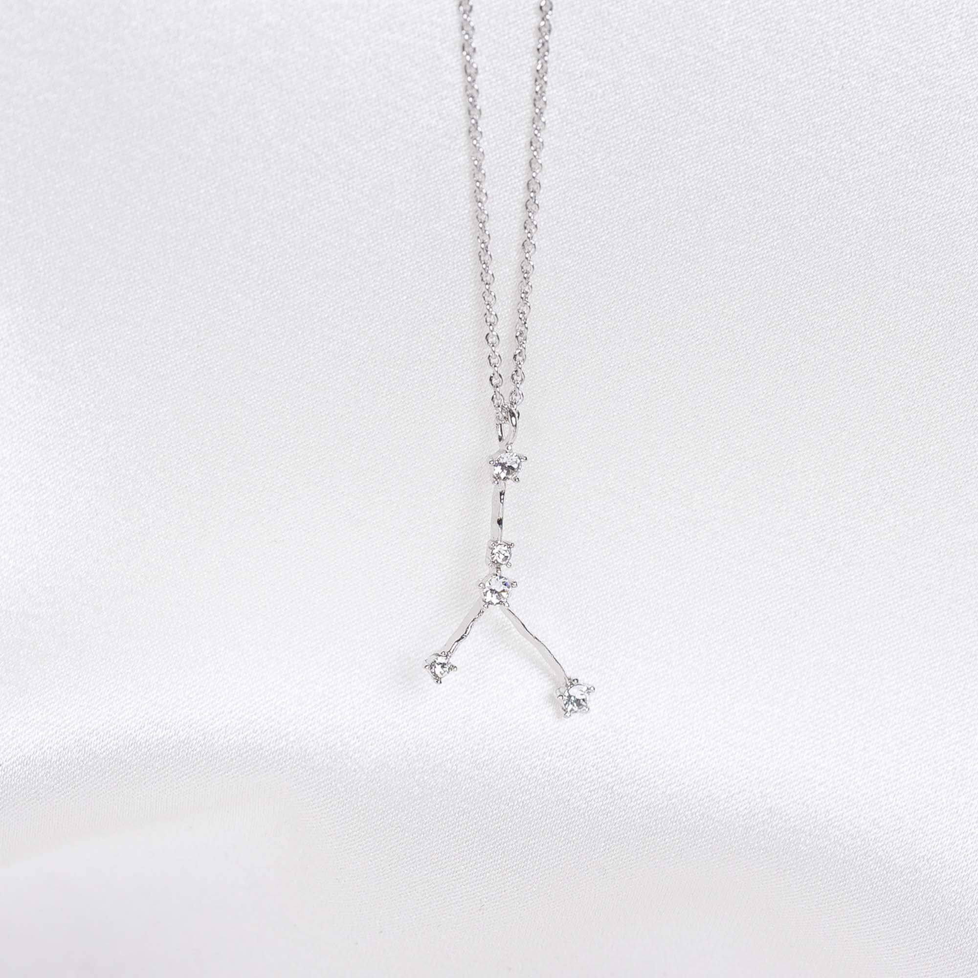 Cancer star sign - Crystal (Silver)