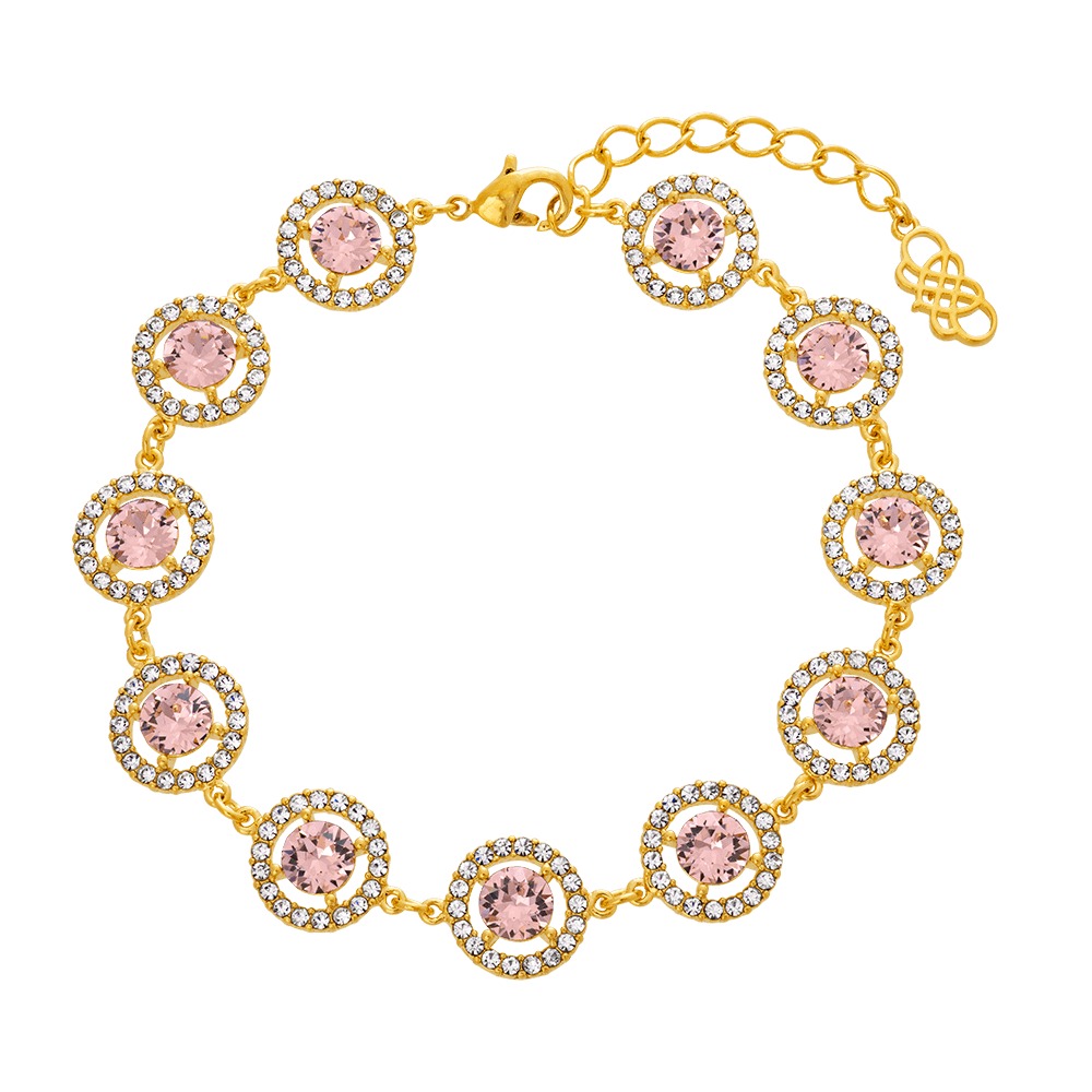 Miranda bracelet - Vintage rose (Gold)