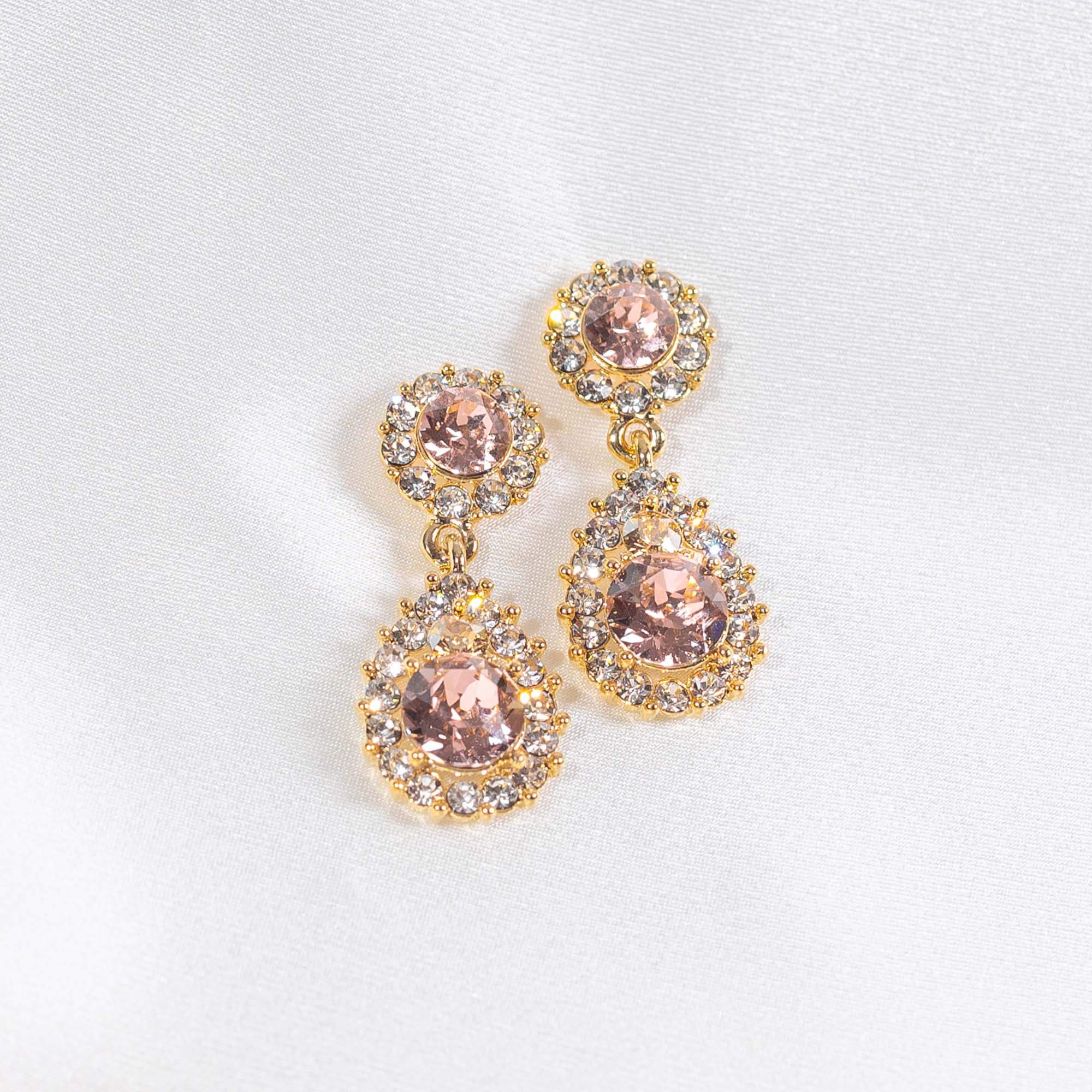 Sofia earrings - Champagne