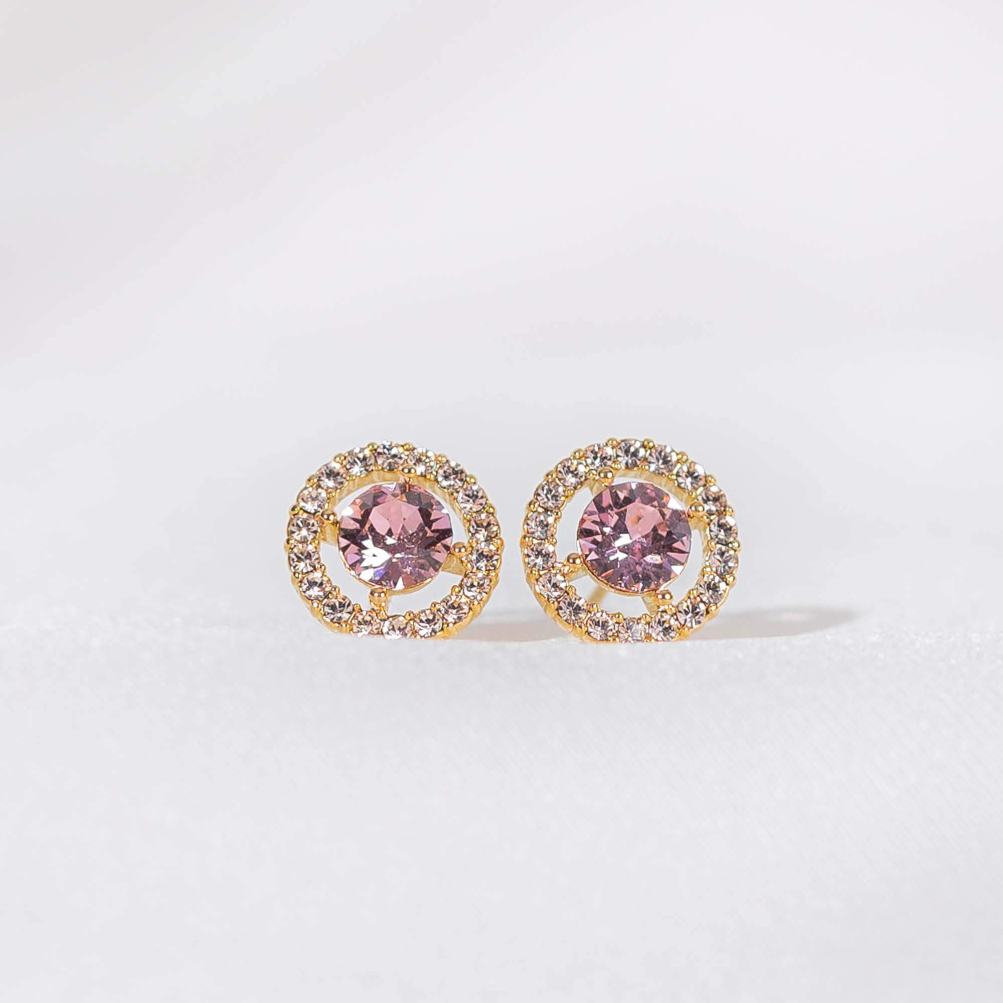 Miss Miranda earrings - Light rose