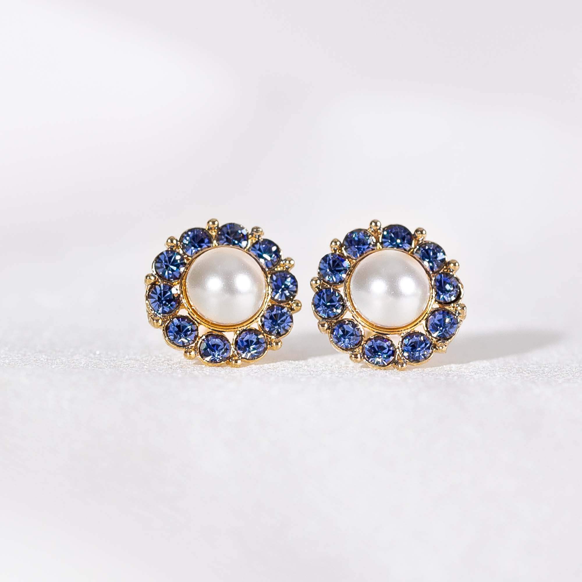 Miss Sofia pearl earrings - Ivory pearl (Gold)