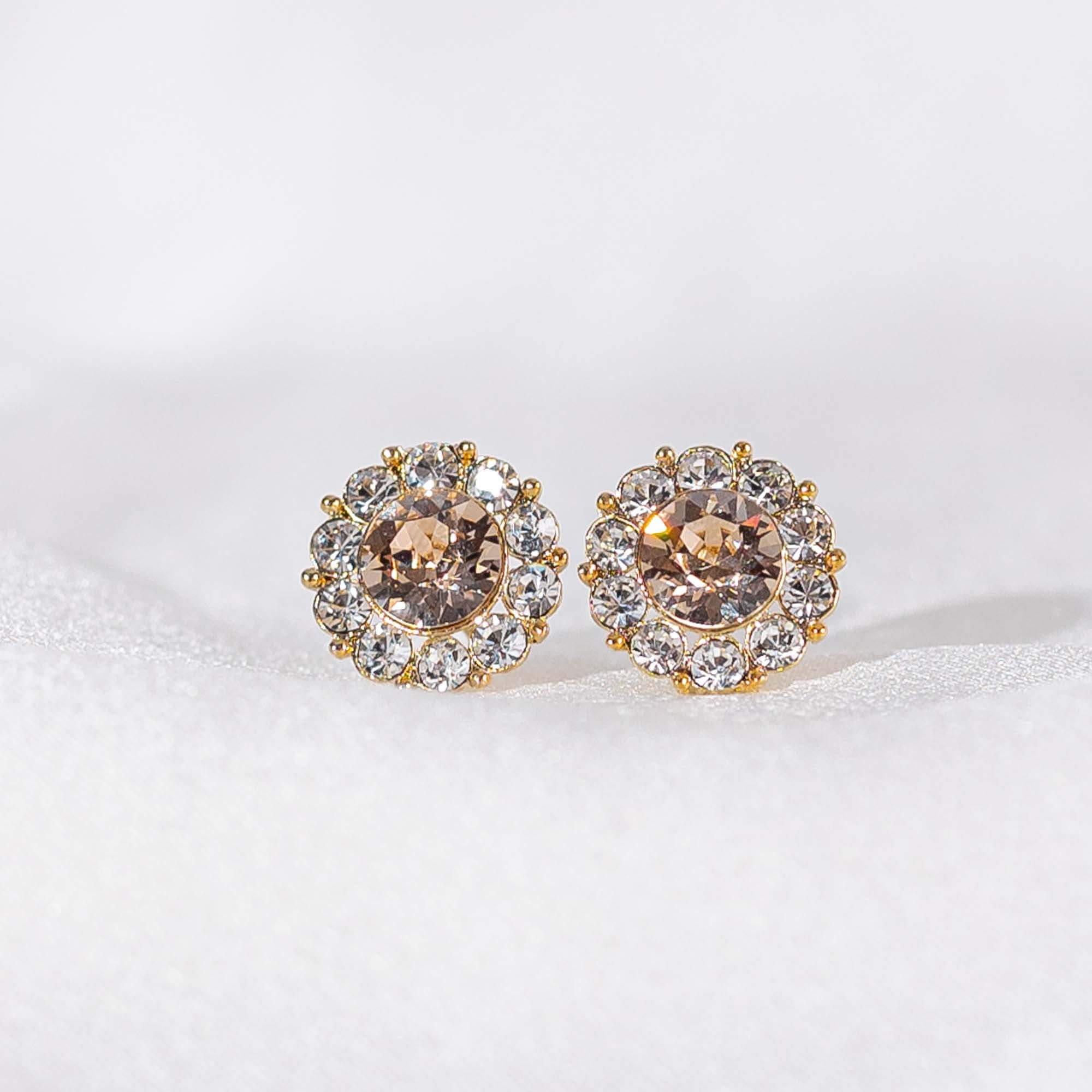 Miss Sofia earrings - Light silk (Gold)