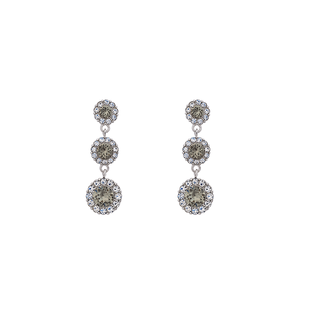 Petite Sienna earrings - Black diamond