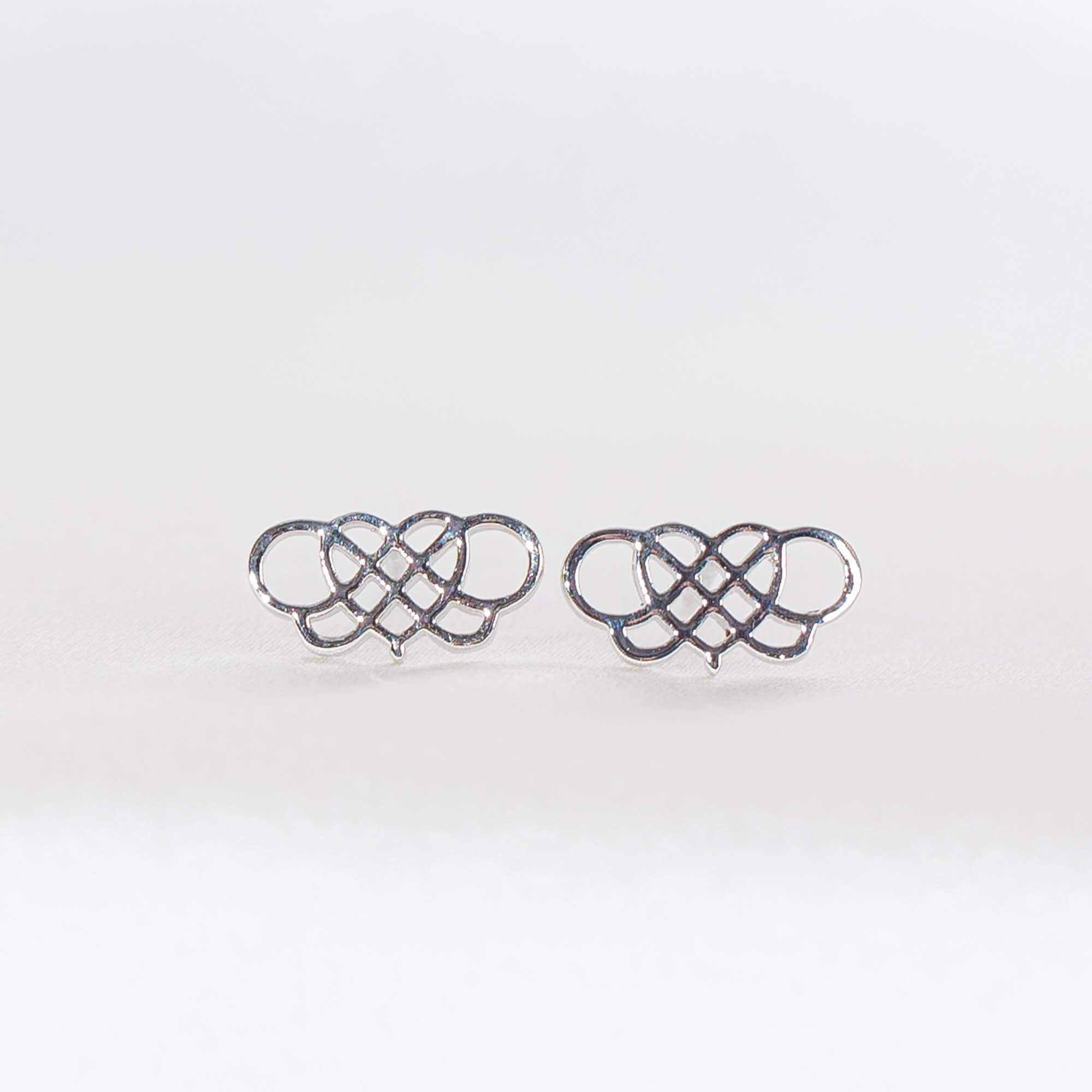 Lily signature earrings - Silver