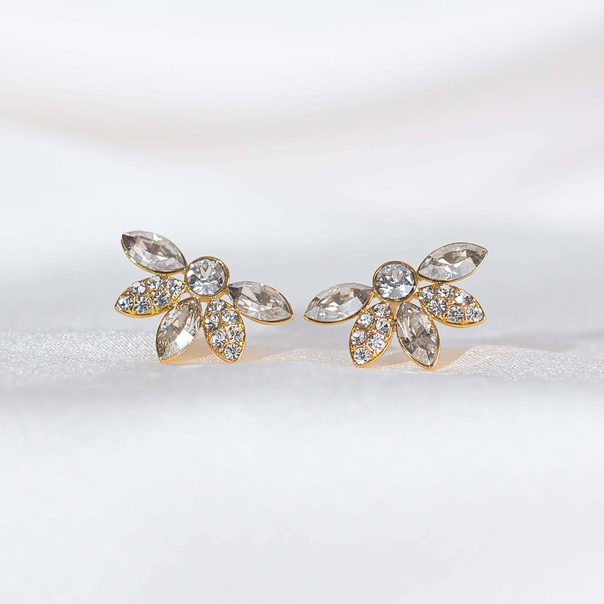 Petite Lucia earrings - Silvershade (Gold)