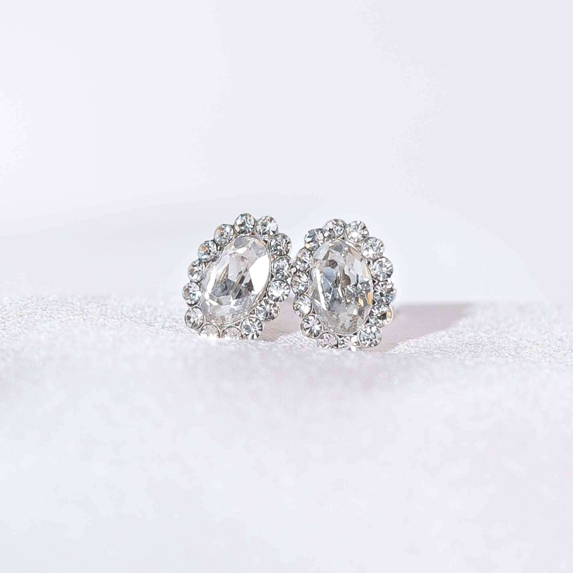 Petite Moon earrings - Silvershade (Silver)